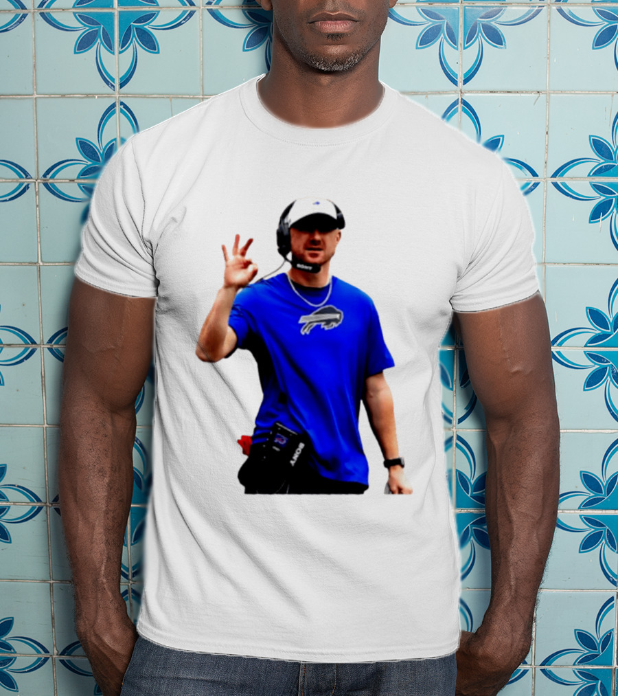 Joe Brady Buffalo Bills Coaching Moments Buffalo T-Shirt