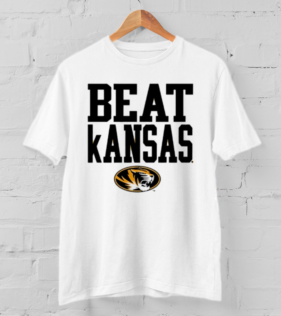 Beat Kansas Missouri Tigers NCAA 2026 T-Shirt