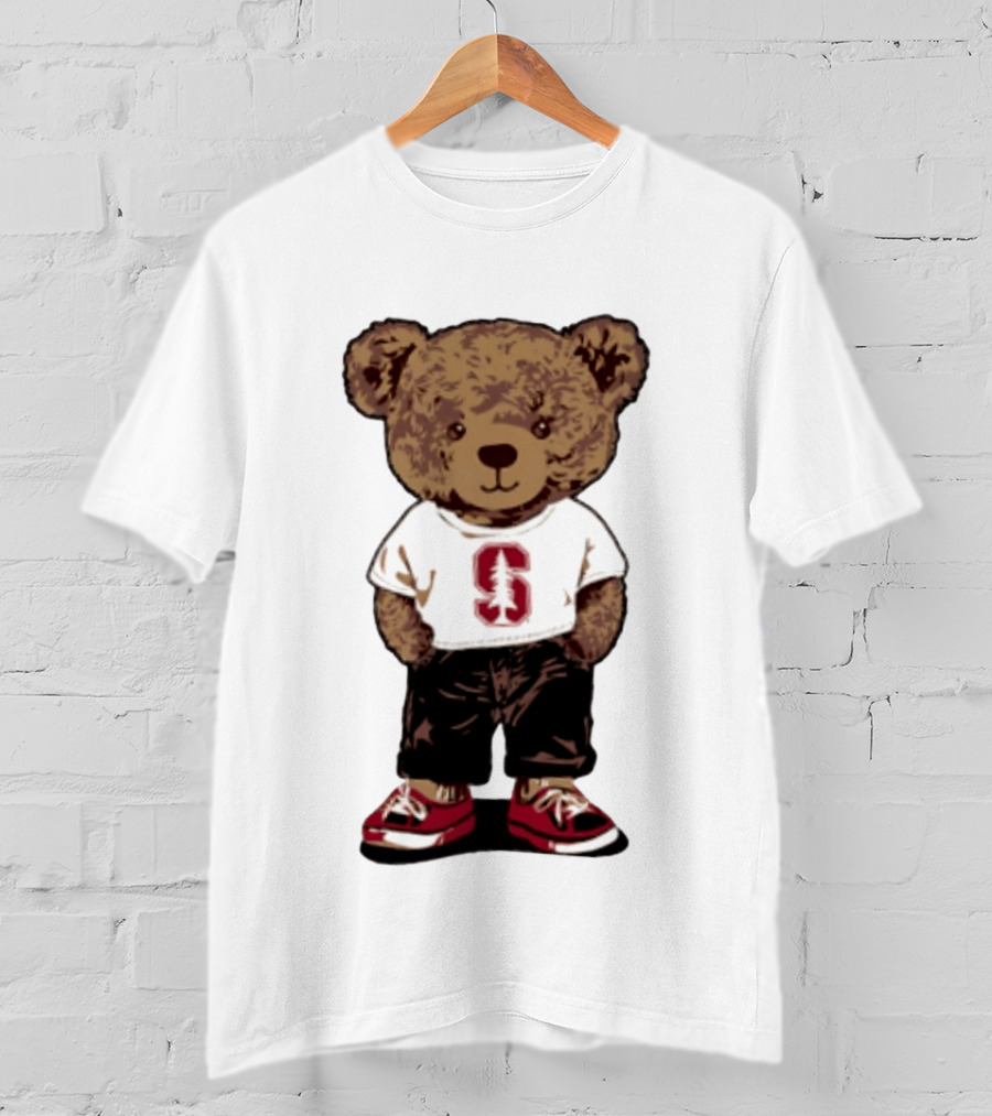 Stanford Cardinal 2026 Teddy Bear NCAA Fan Gear T-Shirt