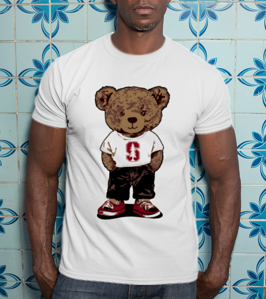 Stanford Cardinal 2026 Teddy Bear NCAA Fan Gear T-Shirt