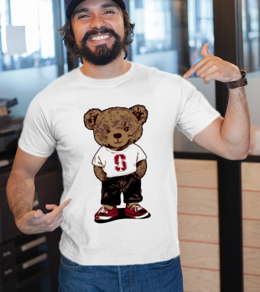 Stanford Cardinal 2026 Teddy Bear NCAA Fan Gear T-Shirt