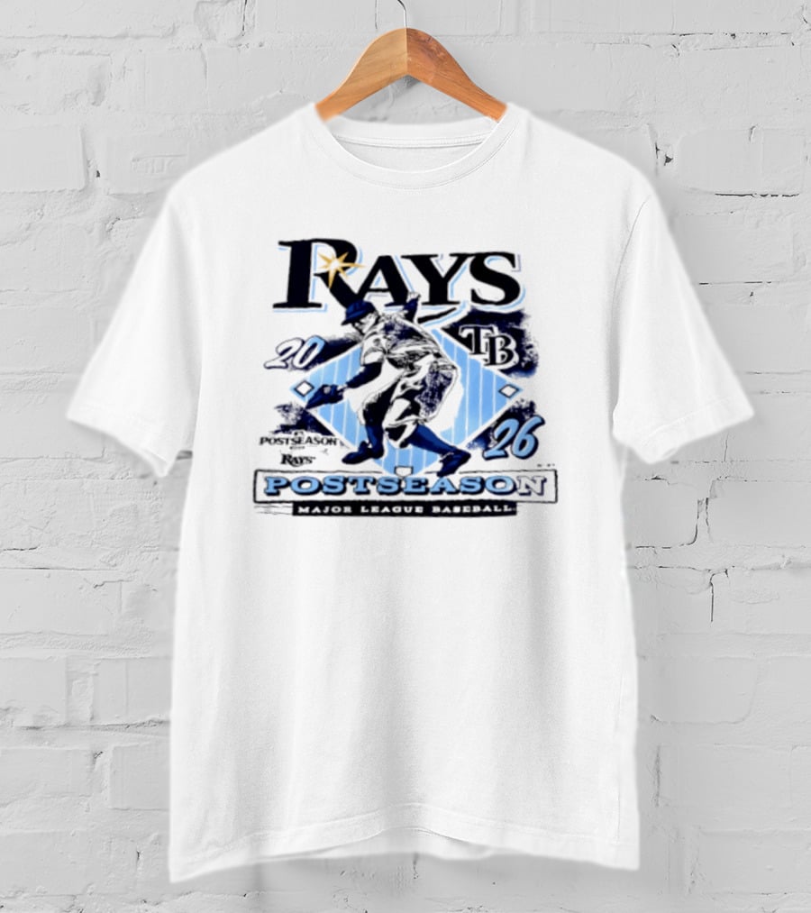 Rays 2026 Postseason Major League Baseball T-Shirt