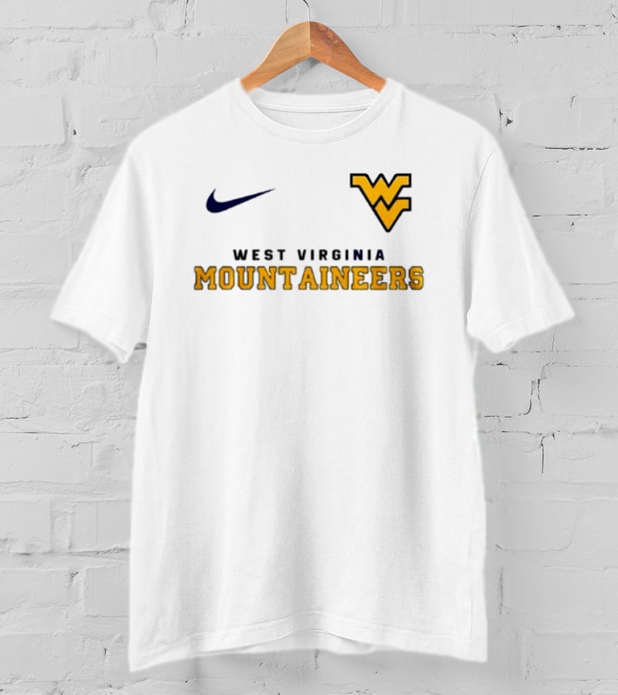 West Virginia Mountaineers Snoopy And Friend It's The Most Wonderful Time Of The Year Nike WV T-Shirt