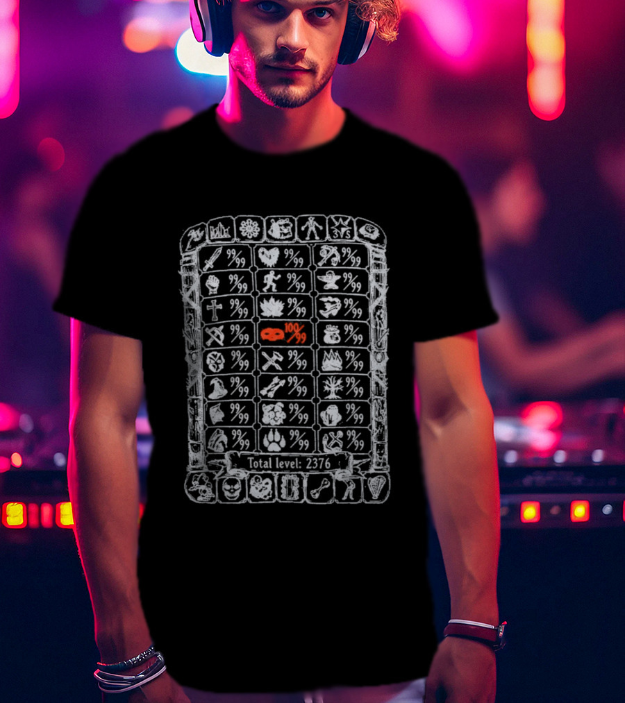 100 Thieves OSRS Thieving 99 Skill Total Level 2376 T-Shirt