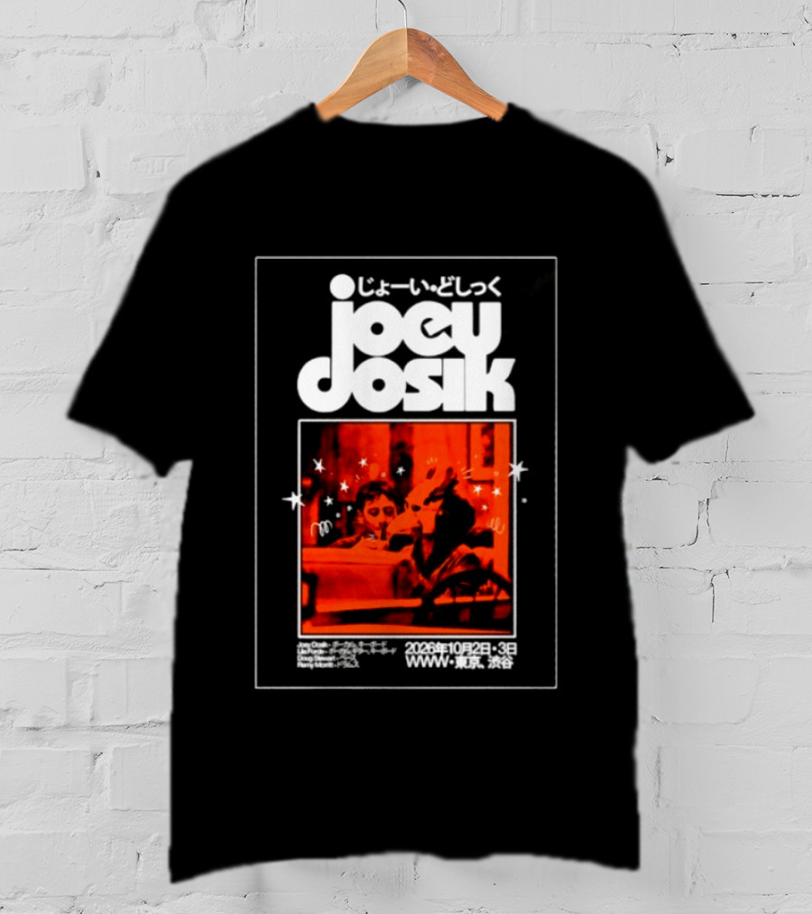 Joey Dosik 2026 Tokyo Concert October Shibuya Performance Dates T-Shirt