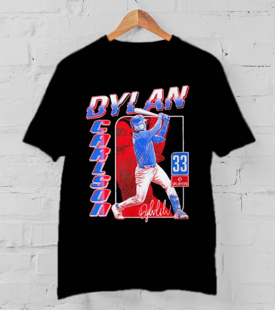 Dylan Carlson Baseball 33 Swing Players T-Shirt