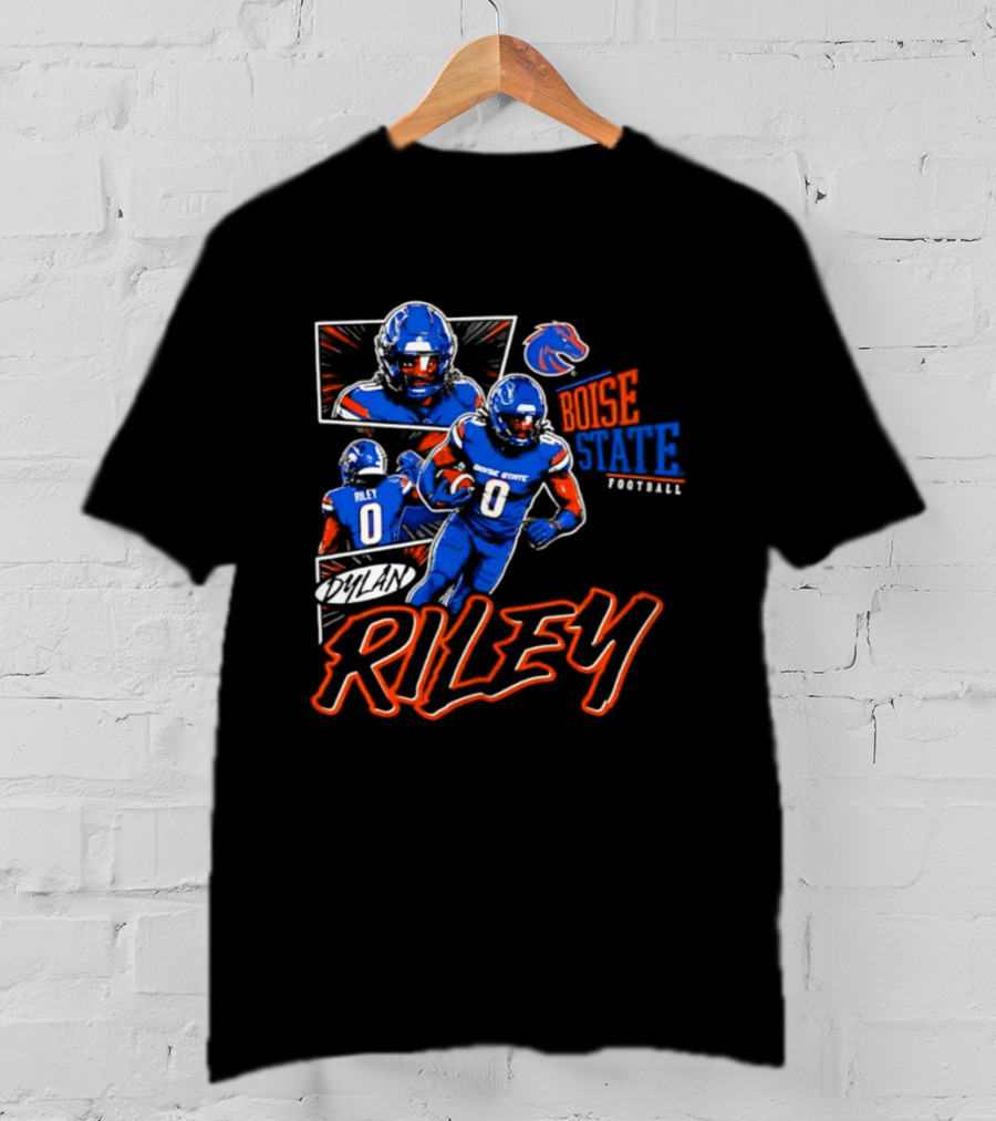 Boise State Broncos Football Riley Comic Book T-Shirt