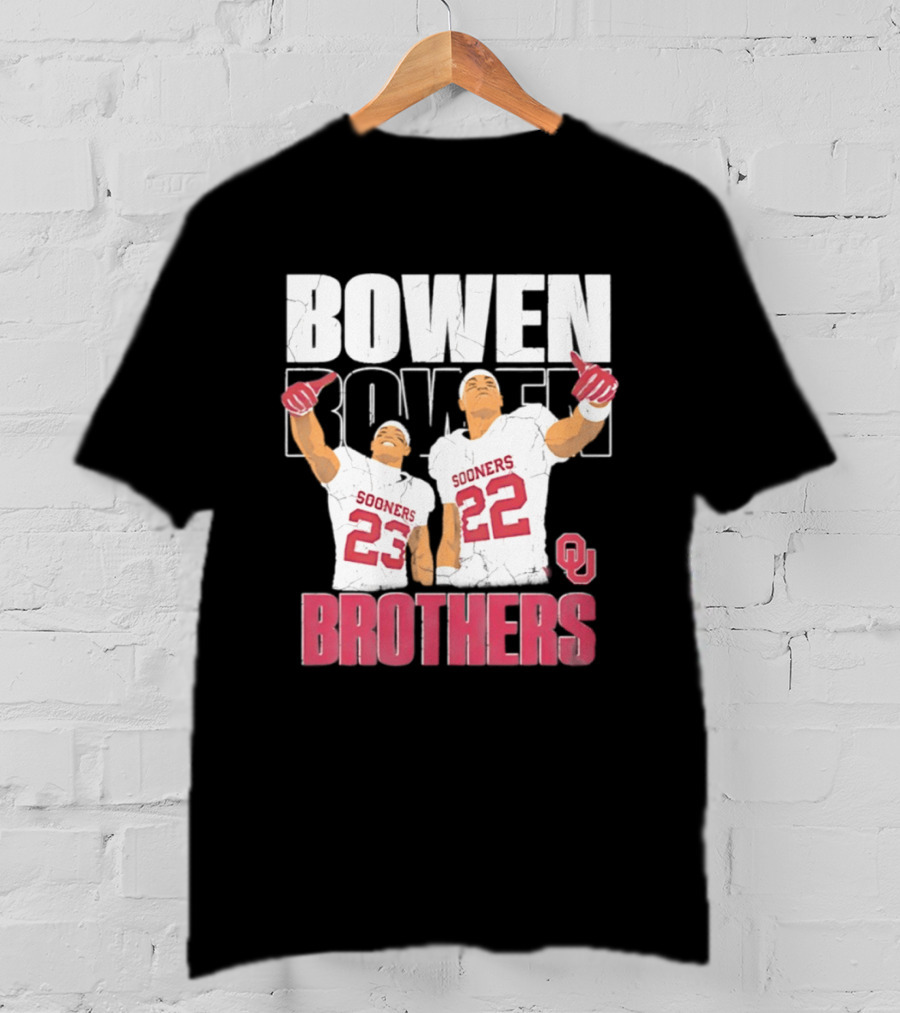 Bowen Brothers Sooners NCAA Football OU T-Shirt