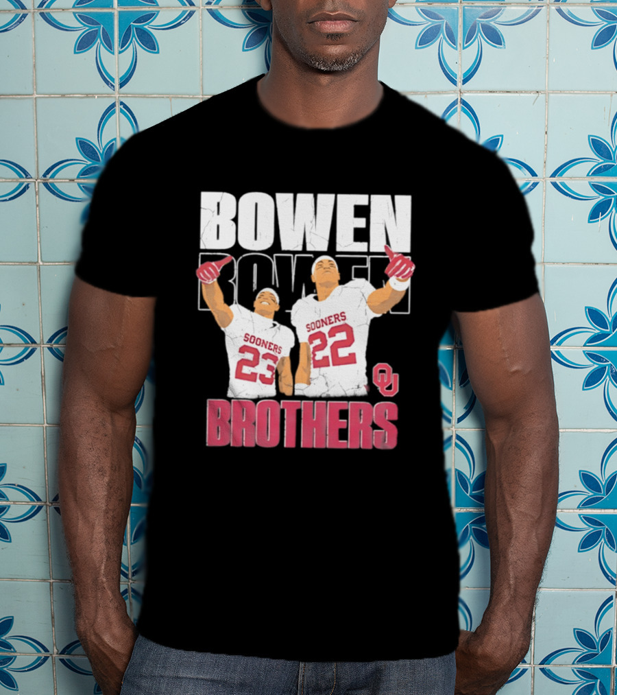 Bowen Brothers Sooners NCAA Football OU T-Shirt