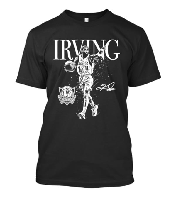 Kyrie Irving Dallas Mavericks 20 Signature Basketball Mono T-Shirt