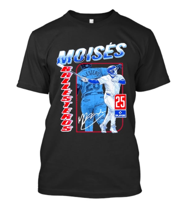 Moisés Ballesteros 25 Chicago Player Baseball T-Shirt