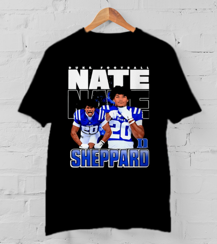 Super Football Nate Sheppard Duke Blue Devils 90s T-Shirt