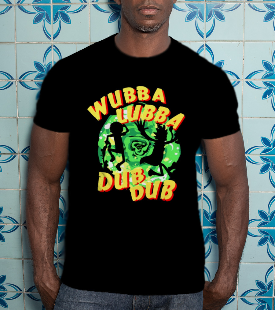 Rick And Morty Wubba Lubba Dub Dub Portal T-Shirt