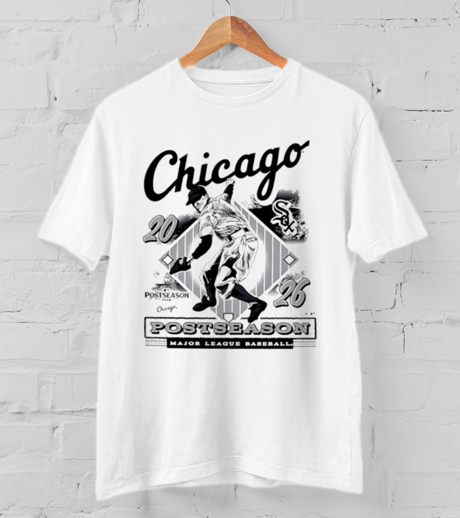 Chicago White Sox 2026 Postseason Major League Baseball T-Shirt