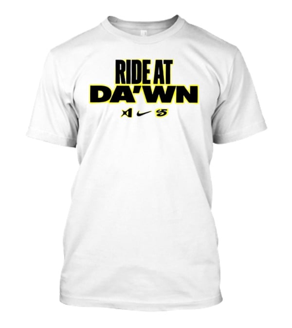 Ride At Dawn A'ja Wilson 22 Nike Basketball T-Shirt