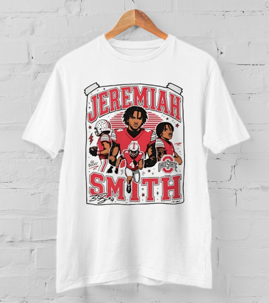 Jeremiah Smith Ohio State Buckeyes NCAA Football Vintage 90s T-Shirt