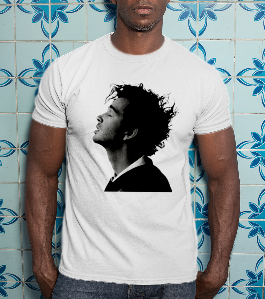 Matty Healy The 1975 Indie Rock Alternative Silhouette Smoking T-Shirt