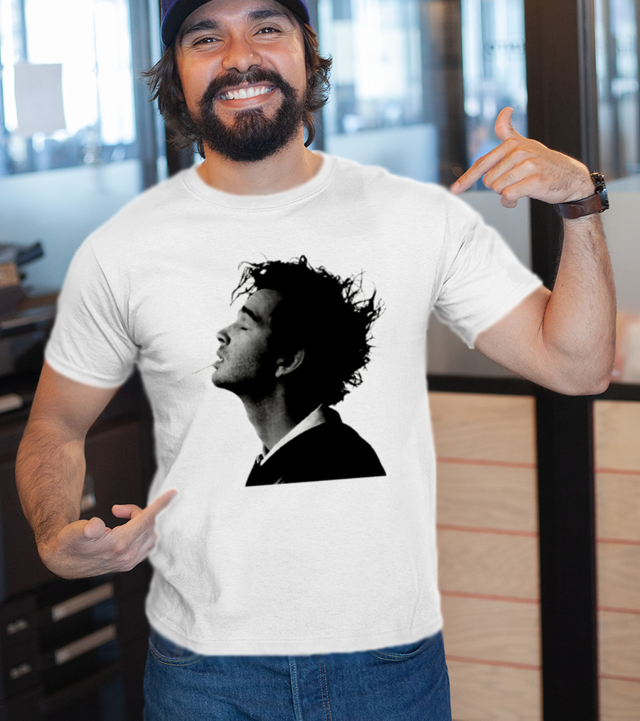 Matty Healy The 1975 Indie Rock Alternative Silhouette Smoking T-Shirt
