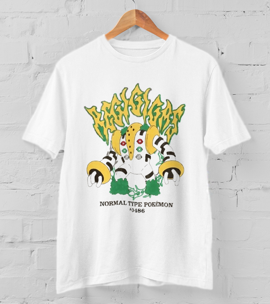Regigigas Normal Type Pokémon 0486 Pokédex 2026 T-Shirt