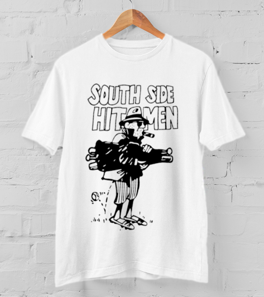 South Side Hit Men Chicago White Sox MLB Character With Bat T-Shirt
