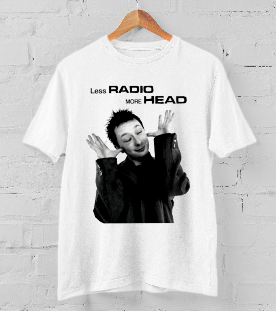 Thom Yorke Less Radio More Head Radiohead T-Shirt