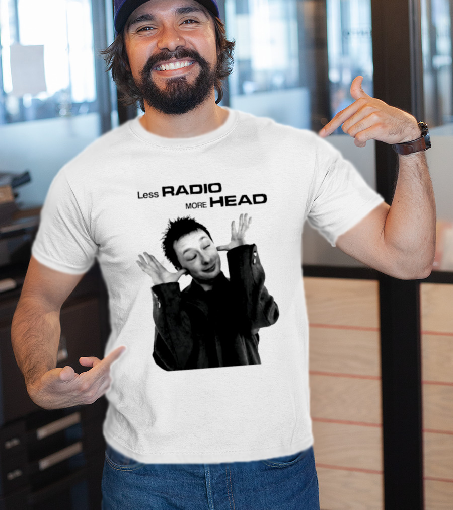 Thom Yorke Less Radio More Head Radiohead T-Shirt