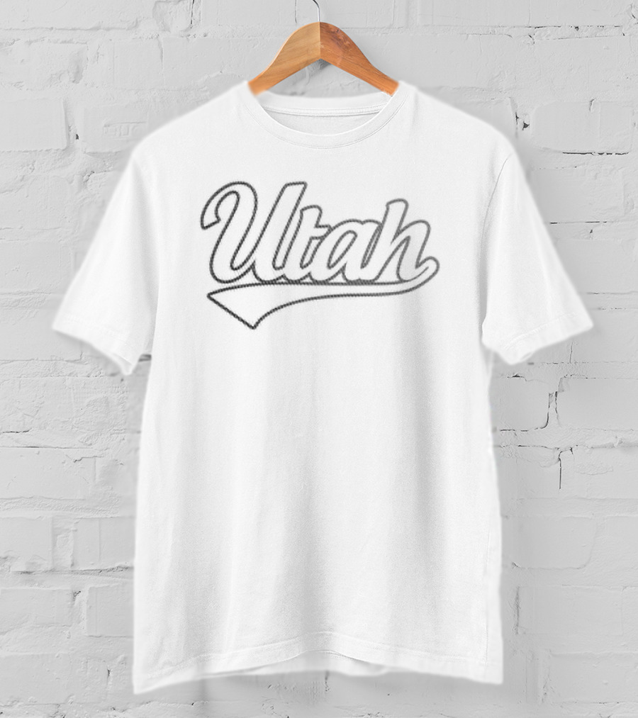 Utah Utes Football 2026 White Out Pullover T-Shirt