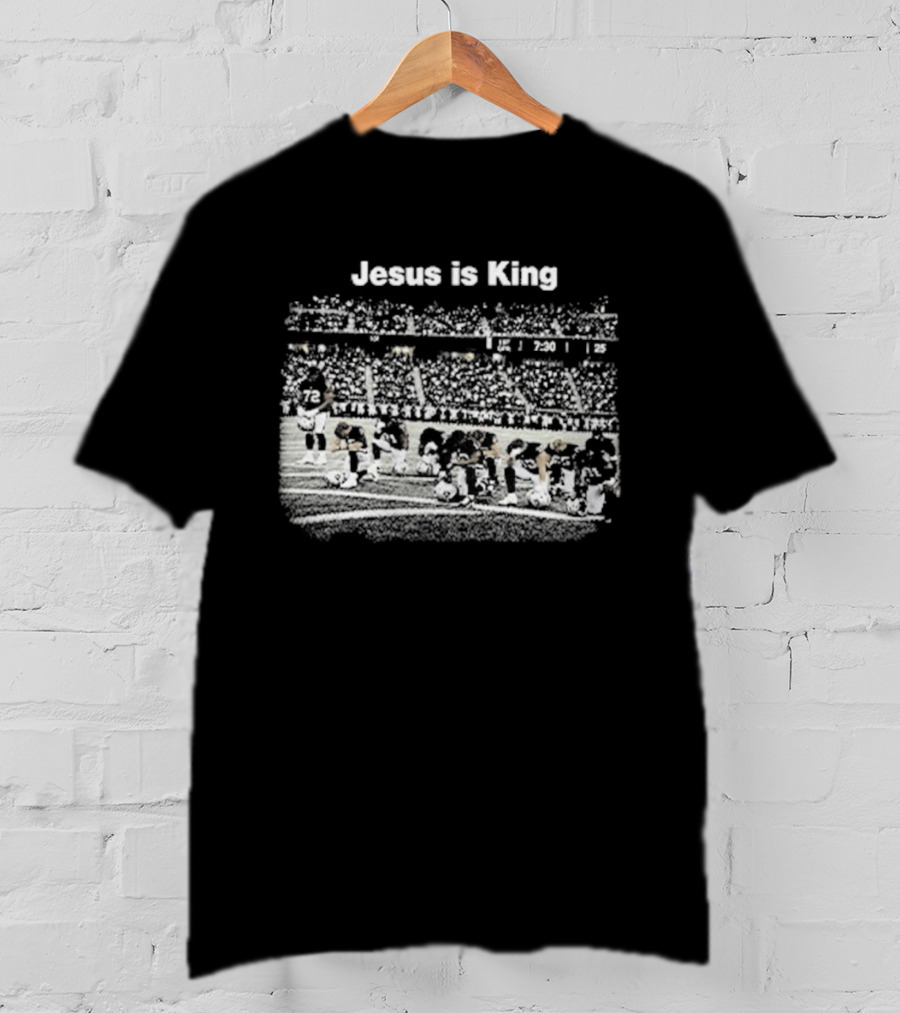 Jesus Is King Pray Football Las Vegas T-Shirt