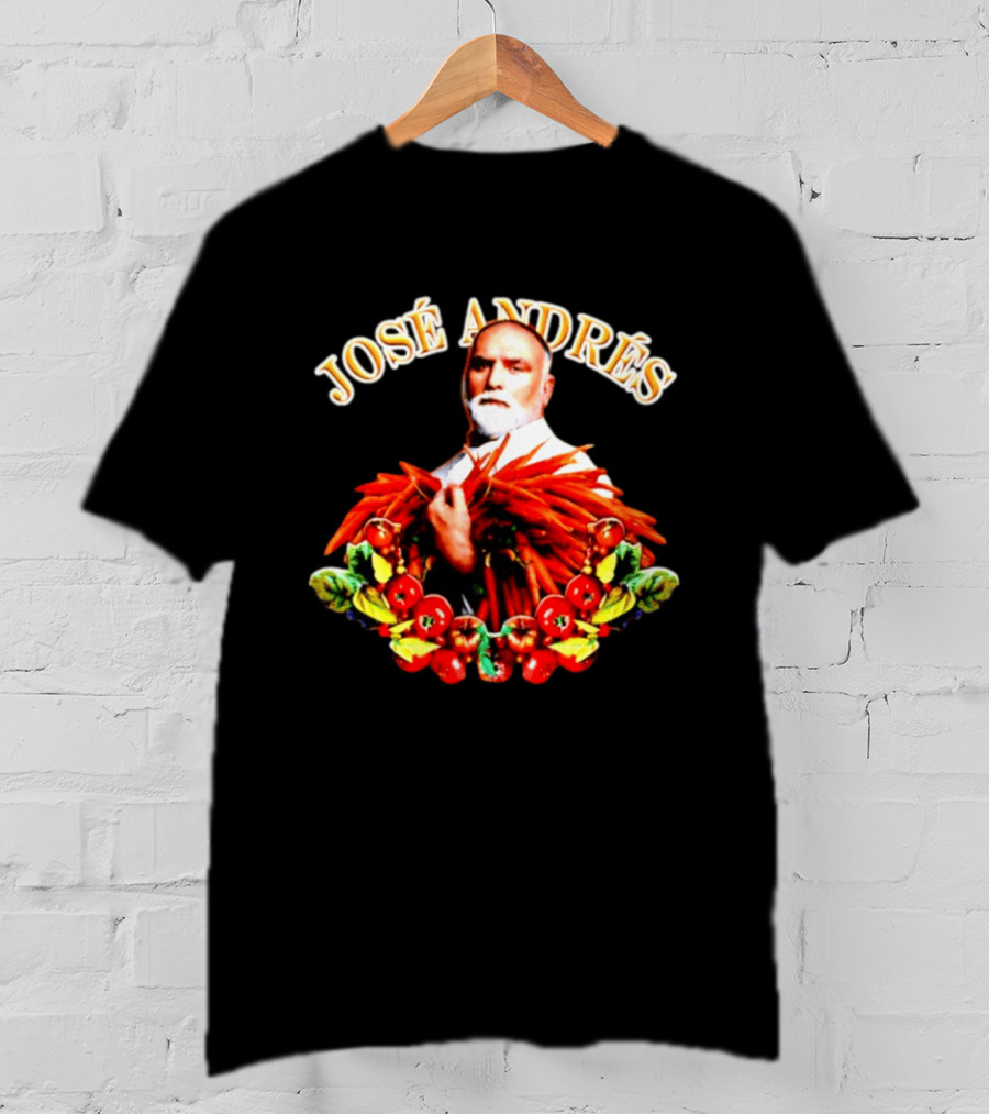 José Andrés Chef Culinary Creativity And Food Philanthropy T-Shirt