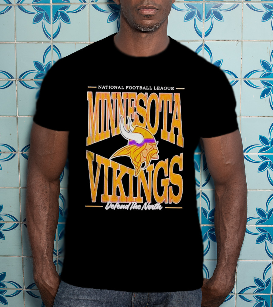 National Football League Minnesota Vikings Defend The North T-Shirt