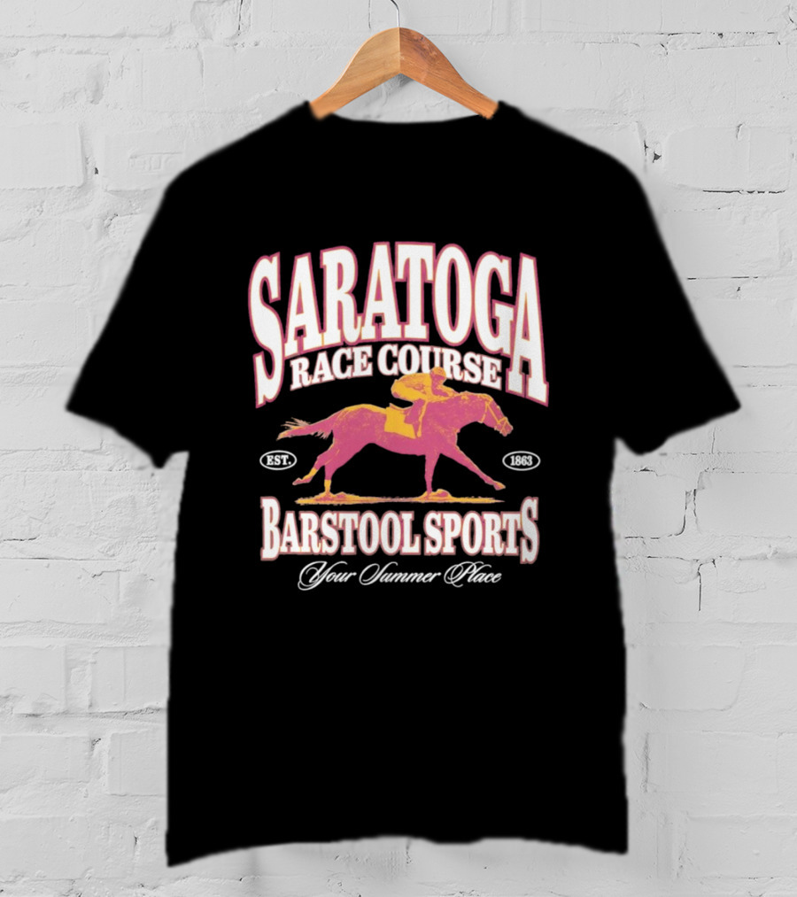Saratoga Race Course Barstool Sports Your Summer Place T-Shirt