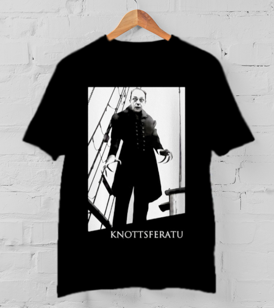 Don Knotts Knottsferatu Nosferatu Horror Comedy Mashup T-Shirt