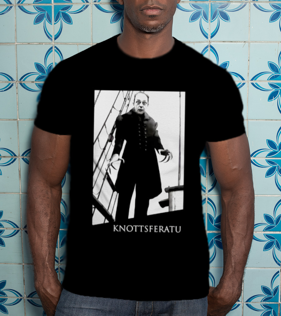Don Knotts Knottsferatu Nosferatu Horror Comedy Mashup T-Shirt