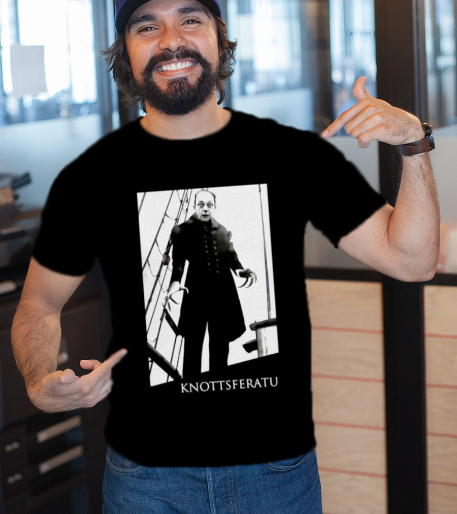 Don Knotts Knottsferatu Nosferatu Horror Comedy Mashup T-Shirt