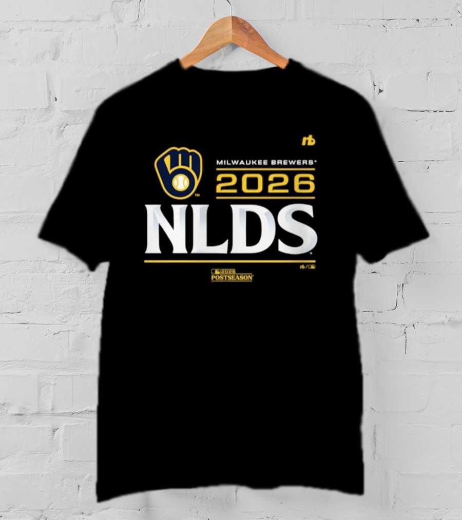 Milwaukee Brewers 2026 NLDS Winner Locker Room T-Shirt