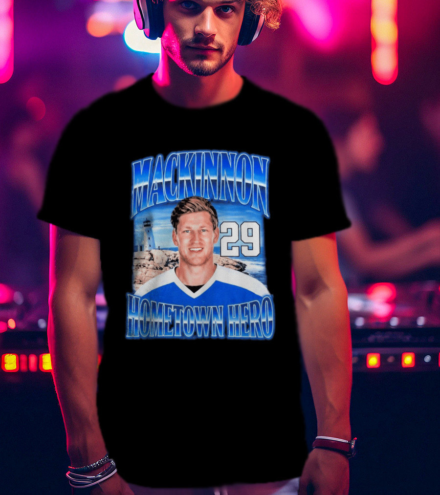 Mackinnon 29 Hometown Hero Lighthouse Scene T-Shirt