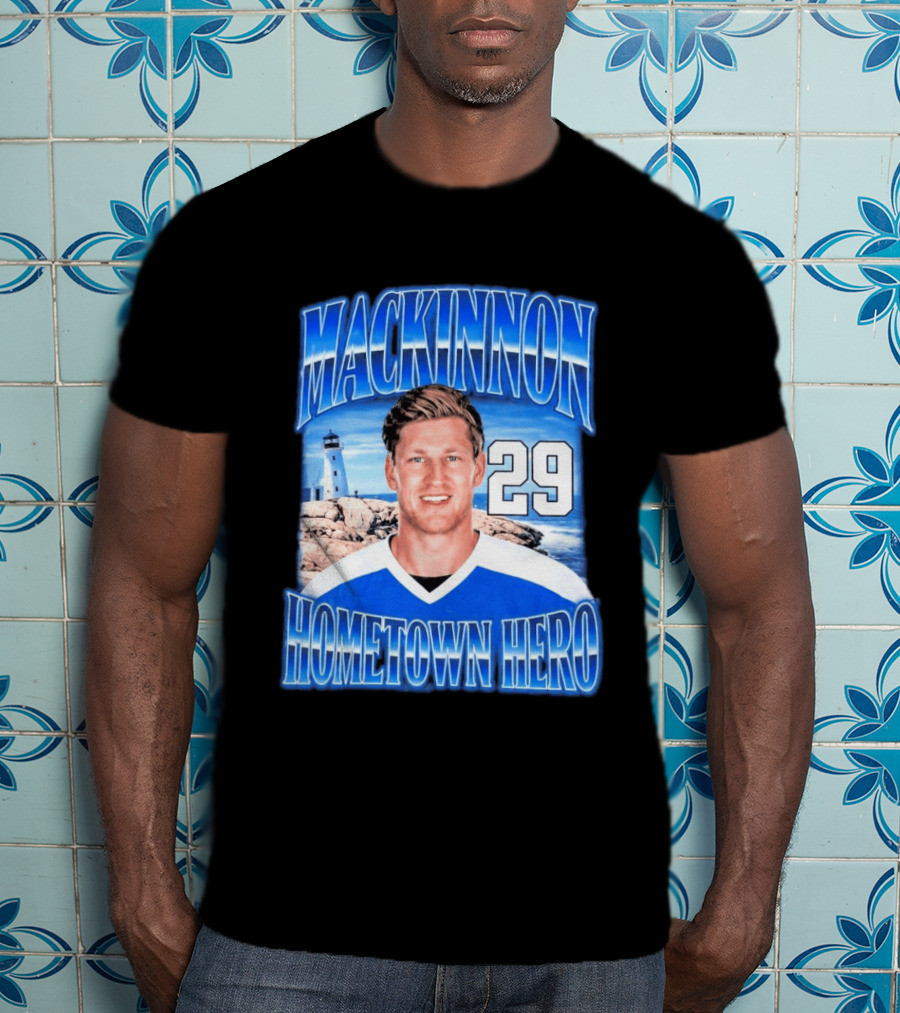 Mackinnon 29 Hometown Hero Lighthouse Scene T-Shirt
