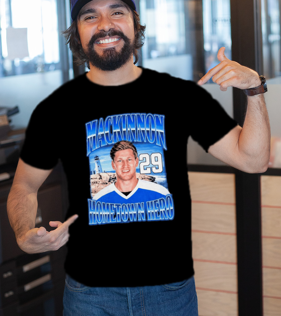 Mackinnon 29 Hometown Hero Lighthouse Scene T-Shirt