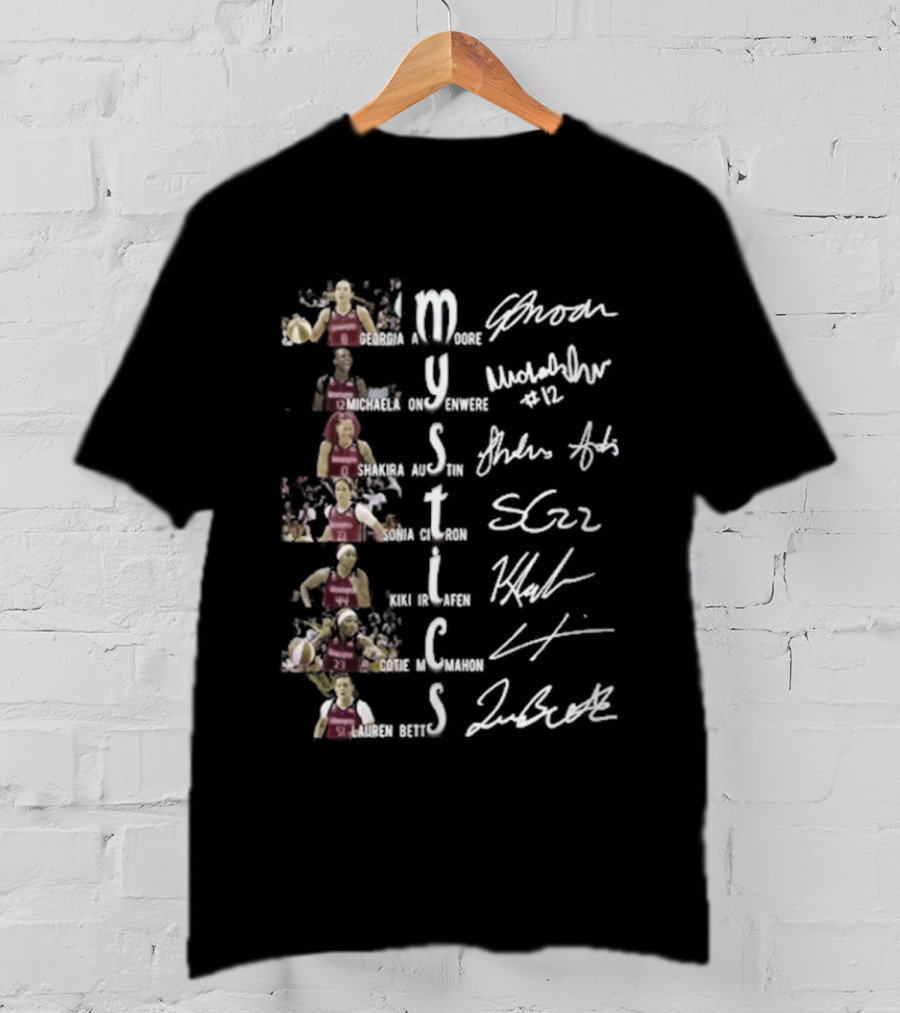 Washington Mystics Player Season 2026 Basketball Team Spirit T-Shirt