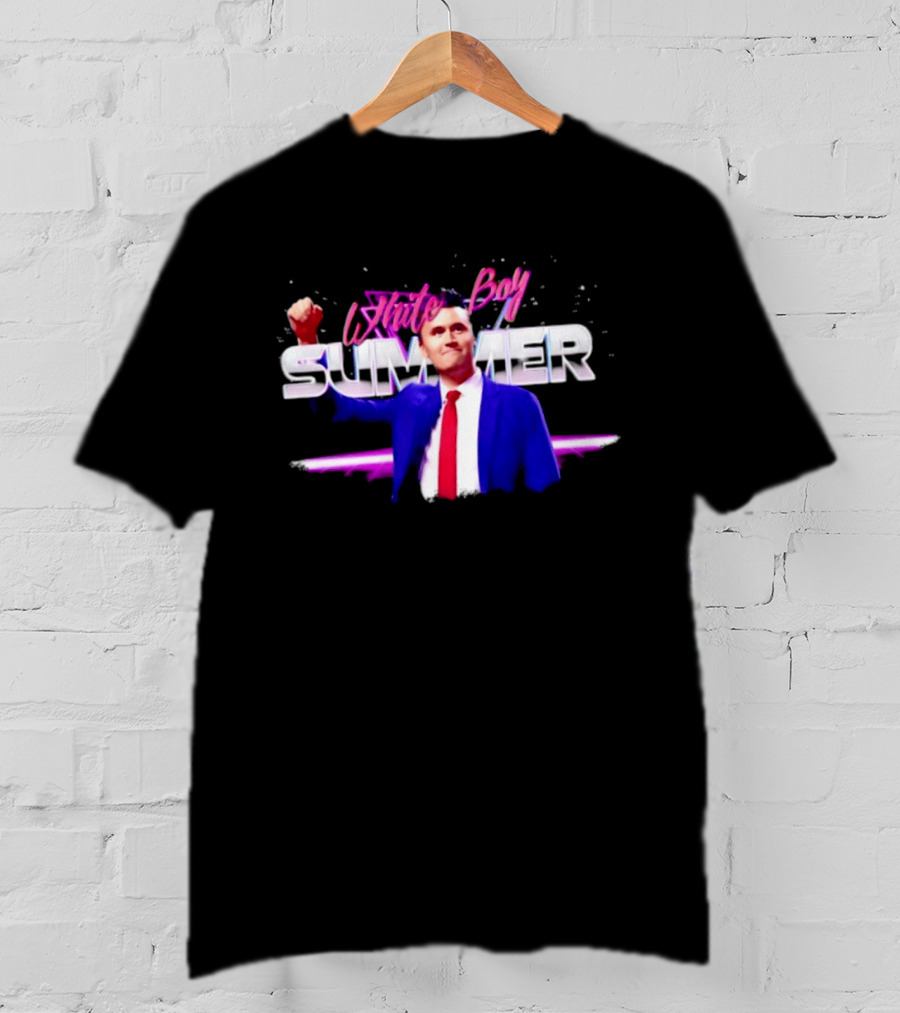 White Boy Summer Vibe Charlie Kirk Celebration T-Shirt