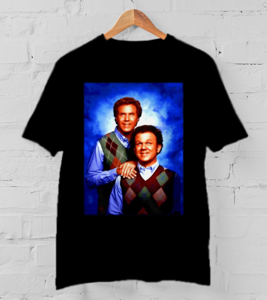 Will Ferrell John C Reilly Step Brothers Argyle Sweater T-Shirt