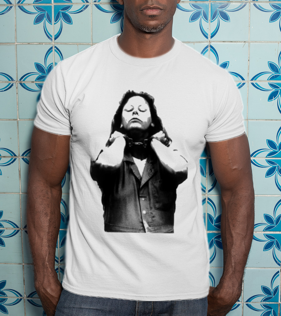 Aileen Wuornos Monochrome Shot Style Image T-Shirt