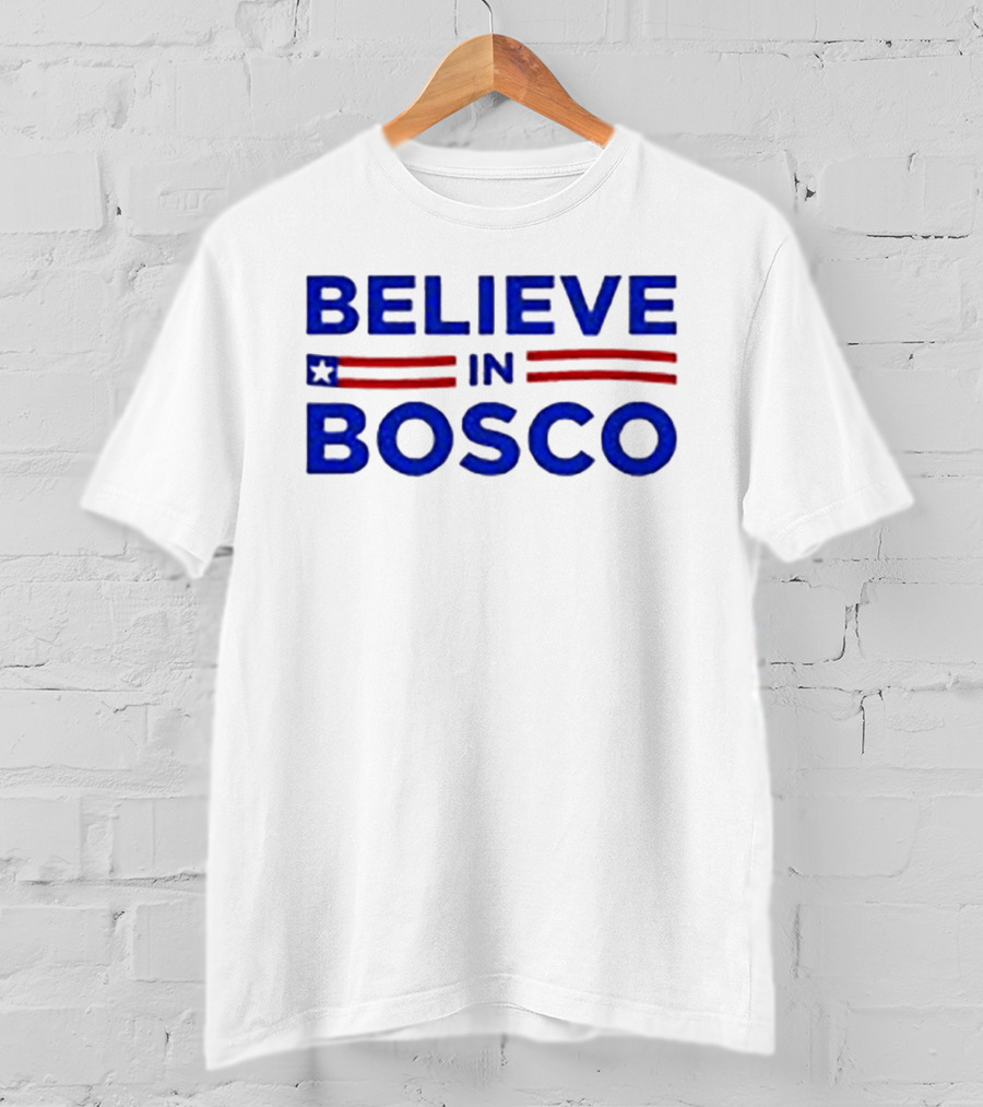 Believe In Bosco Star Stripes Campaign T-Shirt