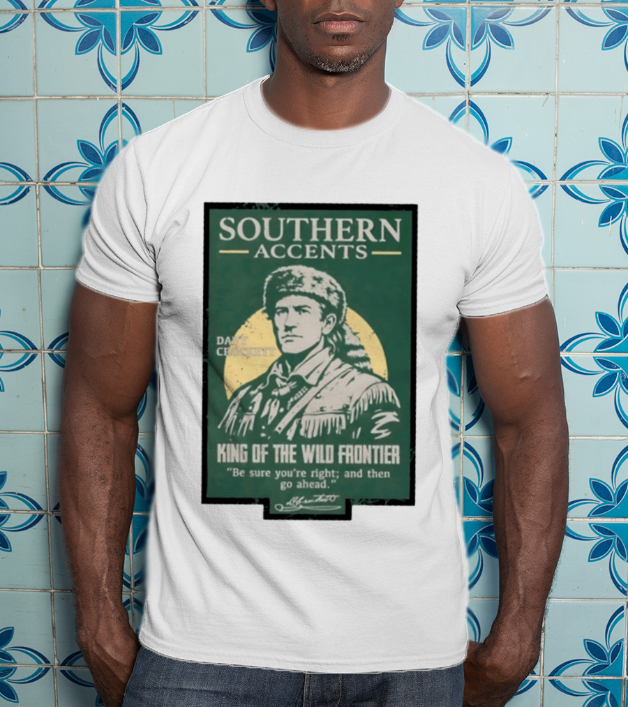 Southern Accents Davy Crockett King Of The Wild Frontier T-Shirt