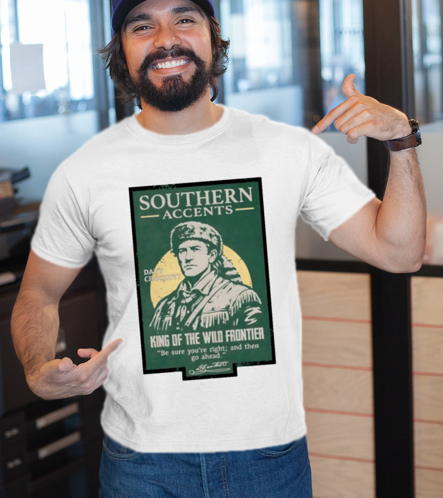 Southern Accents Davy Crockett King Of The Wild Frontier T-Shirt