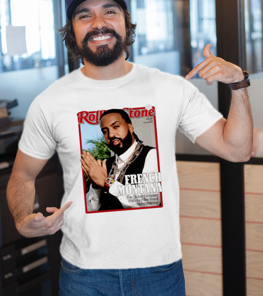 Rolling Stone Canada September 2026 French Montana Global Hitmaker New Era Of Independence T-Shirt