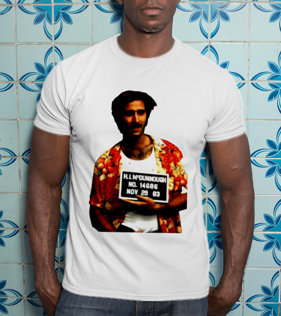 Nicolas Cage HI McDunnough Shot No. 14686 Raising Arizona November 29 83 T-Shirt