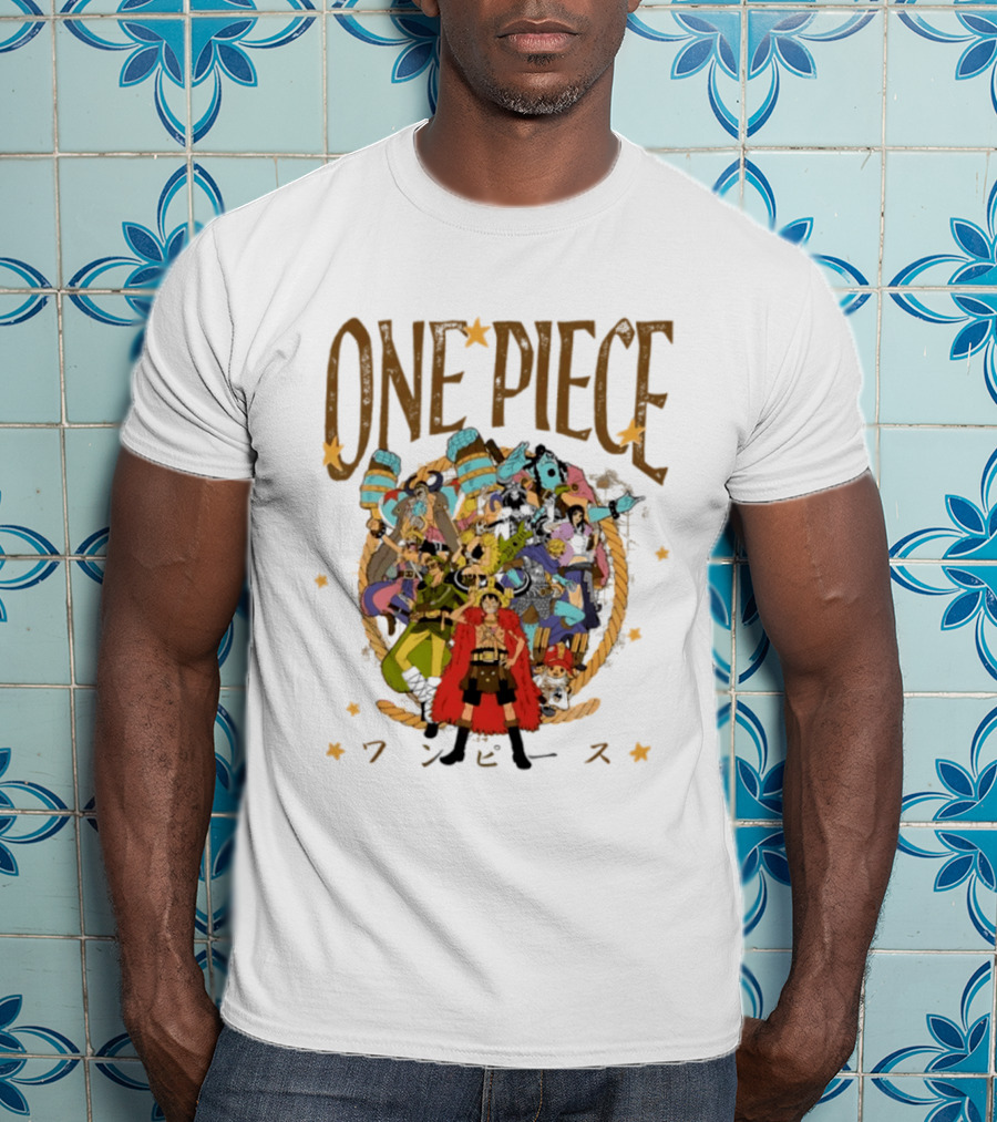 One Piece Elbaph Group Cartoon T-Shirt