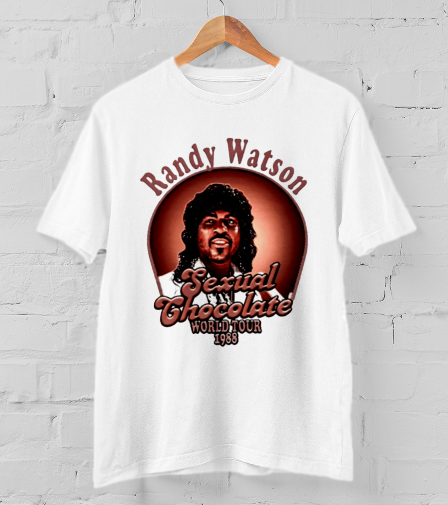 Randy Watson Sexual Chocolate World Tour 1988 Retro Concert T-Shirt
