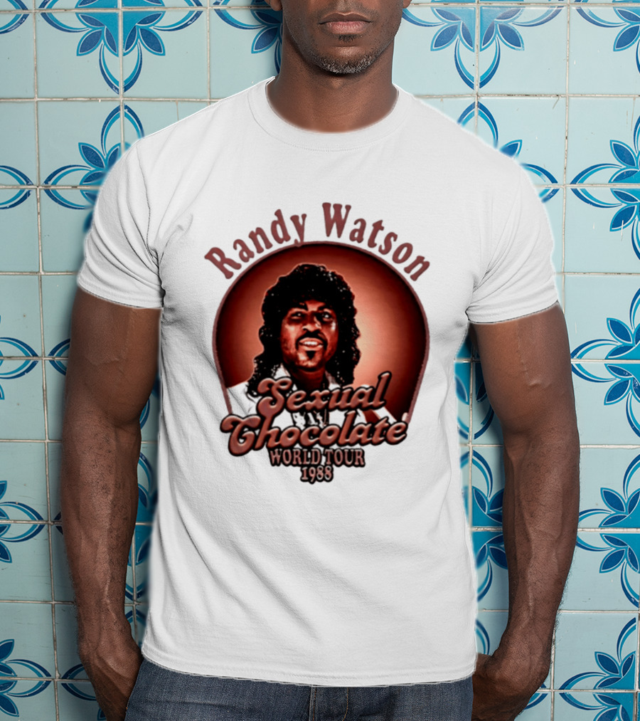 Randy Watson Sexual Chocolate World Tour 1988 Retro Concert T-Shirt